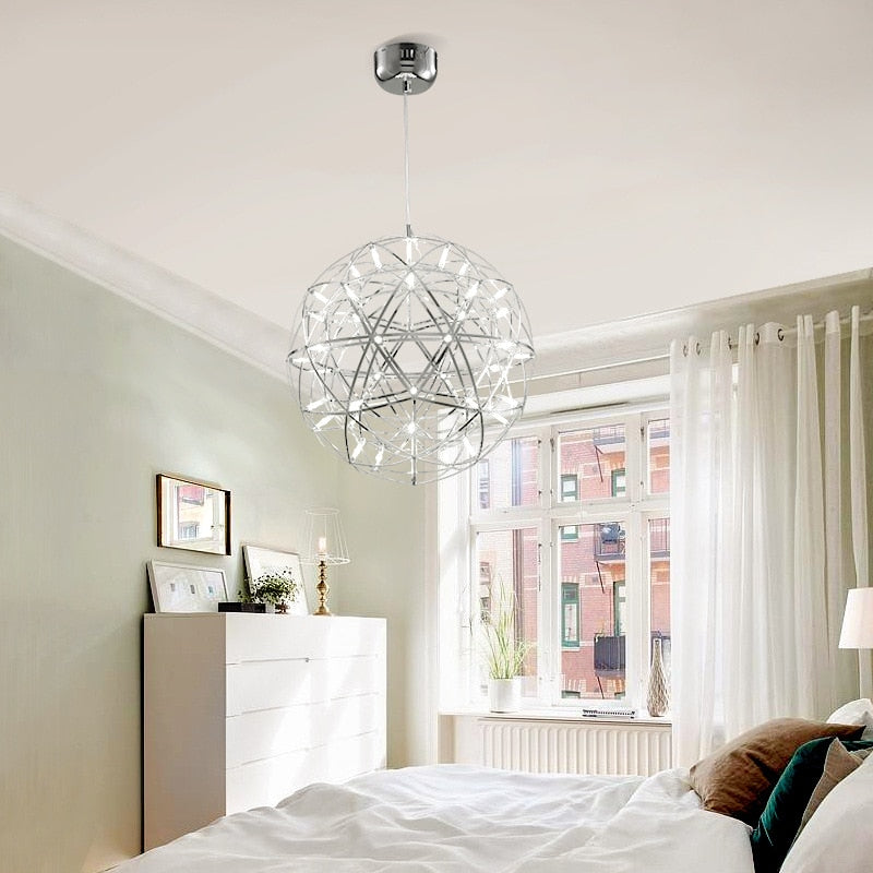 Sparkling Sphere Hanging Light
