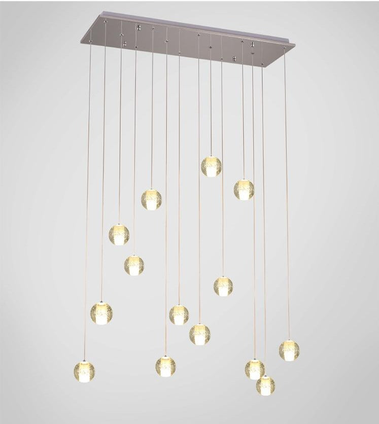 Crystal Bubble Pendant Light