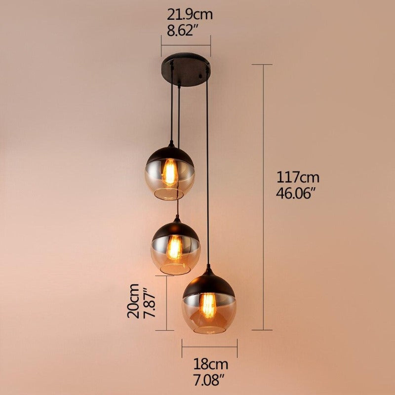 Nordic Glass Pendant Lamp