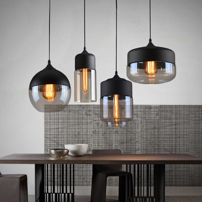 Nordic Glass Pendant Lamp