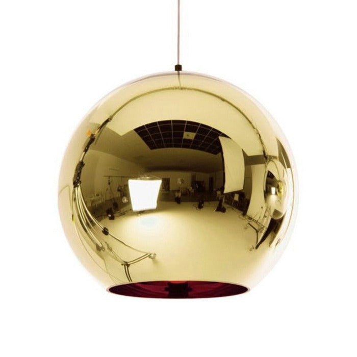 Glass Globe Pendant Light