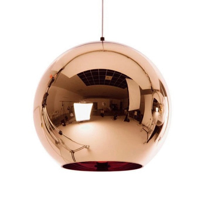 Glass Globe Pendant Light
