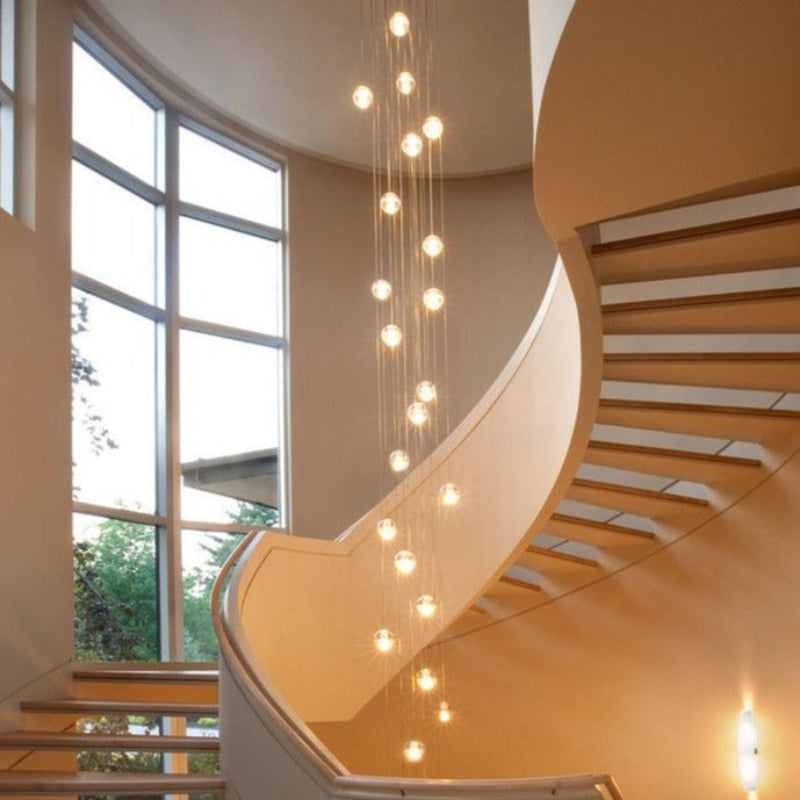 Crystal Bubble Pendant Light