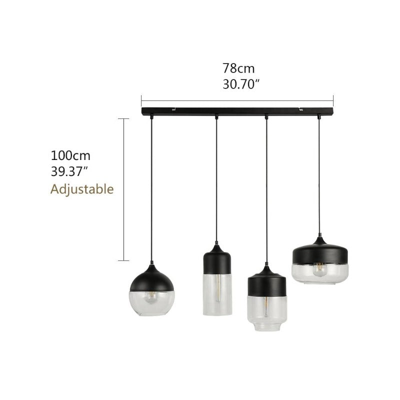 Nordic Glass Pendant Lamp