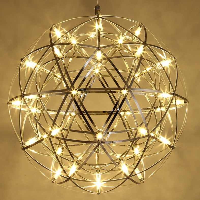 Sparkling Sphere Hanging Light