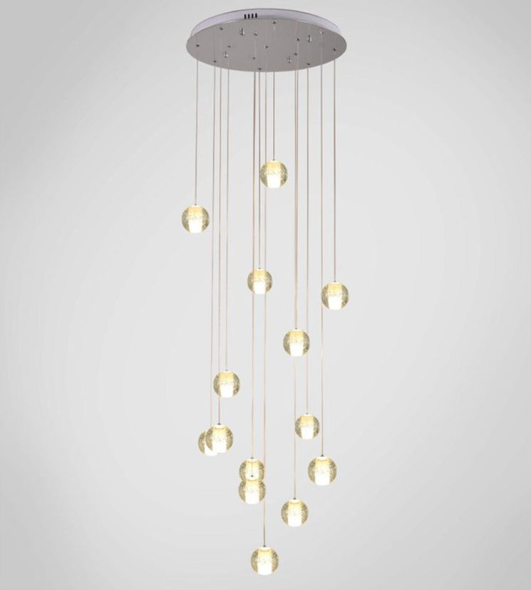 Crystal Bubble Pendant Light