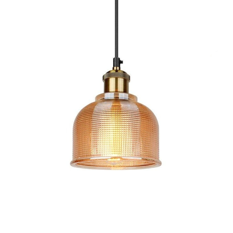 European Colour Glass Pendant Light