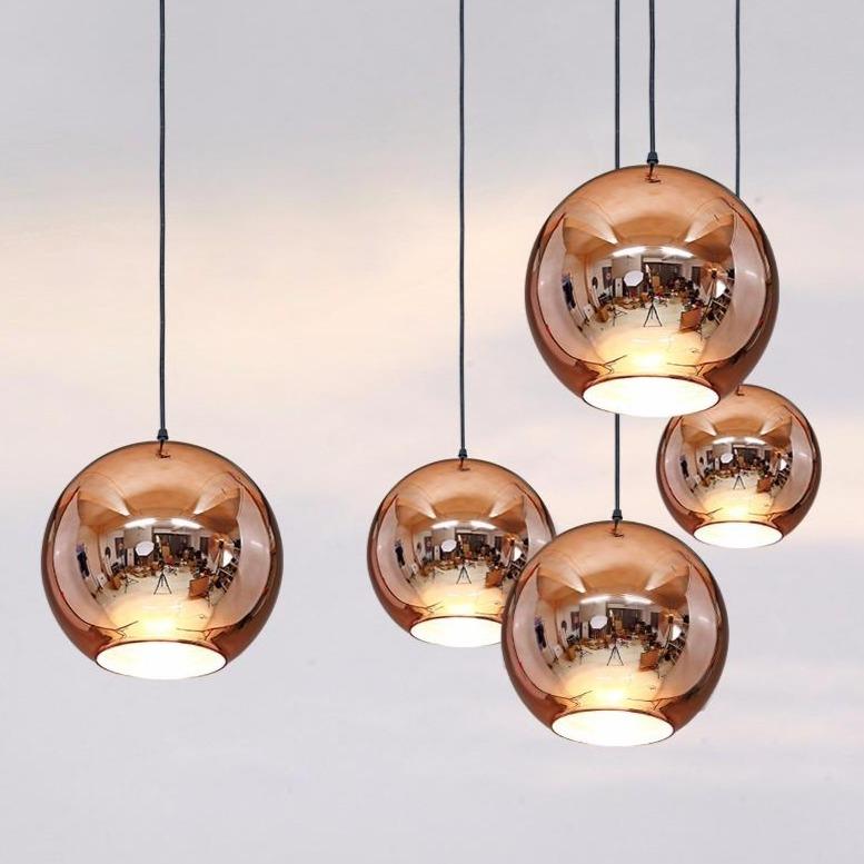 Glass Globe Pendant Light