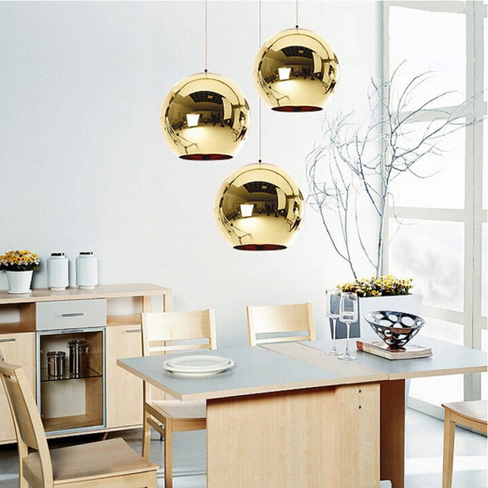 Glass Globe Pendant Light