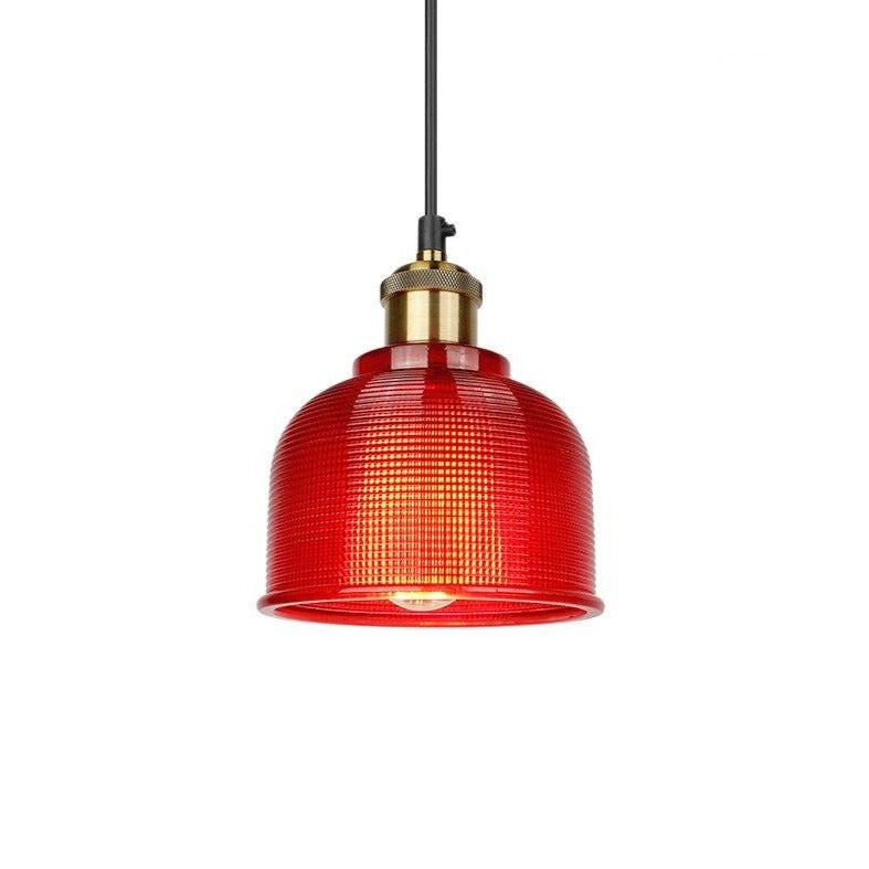 European Colour Glass Pendant Light